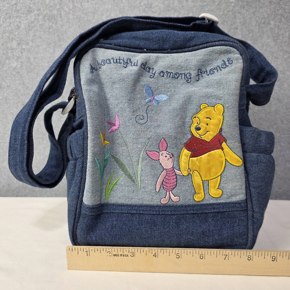 Disney Winnie the Pooh Small Diaper Bag Vintage, Gender Neutral, 2003